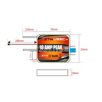 ZTW UBEC 6A Ultra BEC, régulateur de tension à découpage réglable 2S-6S pour Lipo, avion RC, hélicoptère à voilure fixe, ESC brushless OPTO, en plastique