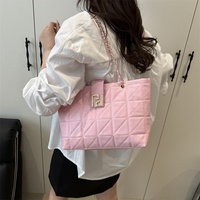 Sac fourre-tout à bandoulière pour femme, tendance, décontracté, simple, grande capacité, avec fermeture éclair, en polyester, nouvelle collection été 2026, élégant et stylé