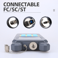 Outil de test de fibre optique FTTH, testeur de puissance optique, testeur de câble, connecteurs FC SC -70~+10dBm, testeur de puissance optique