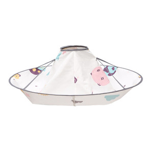 Cape de barbier pour enfants de salon de coiffure personnalisée se faire couper <span class=keywords><strong>les</strong></span> cheveux artefact de cheveux cape rasée pour bébé en tissu - Product Image 5
