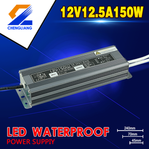 110V/220V AC DC 300W <span class=keywords><strong>12V</strong></span> 25A <span class=keywords><strong>LED</strong></span> không thấm nước cung cấp điện điện áp thấp cảnh quan chiếu sáng biến áp 24V 5 AMP cung cấp điện - Product Image 5