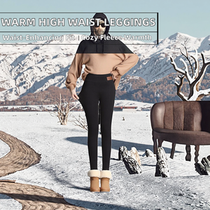 Leggings fins sans couture en Spandex/Nylon à taille haute avec motif 3D et lettres décoratives, tissés, chauds et respirants – Collection Hiver 2023 Guangzhou Auyan - Product Image 2