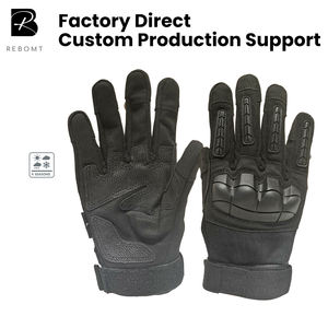 Winter thermische waterdichte antislip pull-on sporthandschoenen met volledige vingers, unisex, touchscreen, knokkelbescherming, snowboarden - Product Image 1