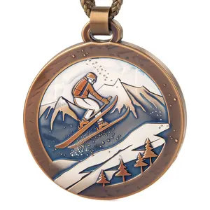 ゴールドサプライヤーカスタムお土産メダリオンマラソンスポーツサッカークリケットコインメダル3Dブランクメタルカートングチアリーディングメダル