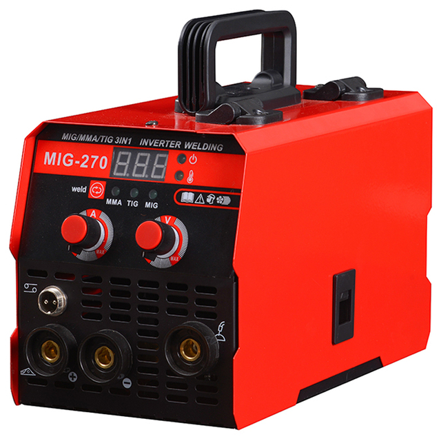 Air-Cooling MIG/MMA/TIG Welder for Industrial Use High-Speed Pulse Welding Machine With CE Certification MIG 270