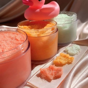 Scrub labbra idratante alla frutta balsamo labbra vegano nutriente con cucchiaio Scrub labbra esfoliante personalizzato all'ingrosso - Product Image 3