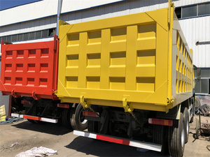 รถบรรทุกฮาวโอ 6x4 ยูโร 2 ดีเซล รถบรรทุกขนาดเล็กใหม่สำหรับงานเหมือง รถดัมพ์ 10 ล้อ บรรทุกได้ 11-20 ตัน พวงมาลัยซ้าย กล้องมองหลัง 251-350 แรงม้า 6-8 ลิตร - Product Image 5