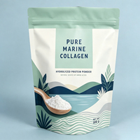 Sachet d'emballage alimentaire refermable personnalisé avec impression numérique colorée, anti-odeur, en Mylar, de marque PT