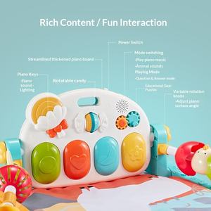 Nuevo Producto Cute Melody, <span class=keywords><strong>Piano</strong></span> Infantil de Plástico, Juego Musical Educativo, Juguete para Bebés de 1 a 2 Años - Product Image 4