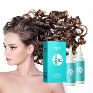 OEM Großhandel Cold Process Liquid Curly Hair Perm Lotion Solutions Kit Handelsmarke
