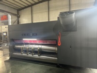 Máquina Automática para Fabricación de Cajas de Cartón con Control Computarizado Completo, Máquina de Impresión y Ranurado de Cartón