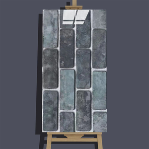 3d Self Adhesive <strong>Stick</strong> <strong>on</strong> Red <strong>Brick</strong> Effect Wall <strong>Tiles</strong> - Product Image 2