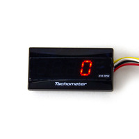 Termómetro Digital Electrónico Impermeable para Motocicleta, Velocímetro LED Modificado, Medidor de Temperatura