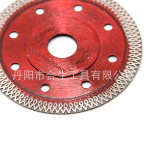 Disco de sierra corrugado de diamante de 105 mm x 20 mm con borde turbo para corte multiusos de mármol, cerámica, azulejo y piedra de cuarzo - Product Image 5