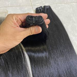 Extensiones de cabello humano virgen con cutícula, mechones de pelo virgen de 8-32 pulgadas, calidad superior, venta al por mayor - Product Image 5