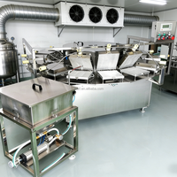 Machine de production automatique de gaufrettes à faible consommation d'effort / Machine automatique à cornets de gaufrettes / Machine automatique à biscuits gaufrettes