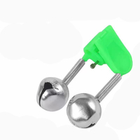 Clochettes de pêche en laiton à double sonnerie pour canne à pêche, alarme sonore claire et forte pour la pêche nocturne en mer, livraison rapide