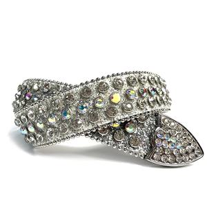 BB Fast Shipping Most Popular Mix Size Colors <strong>Men</strong> Rhinestone Crystal Diamond Belts Pu Leather <strong>Men</strong> Jean BBS Belt - Product Image 3