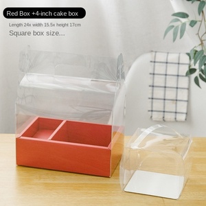 Biểu Tượng Tùy Chỉnh PVC Bánh Hoa Quà Tặng Bao Bì Hộp Hoa Trong Suốt Hộp Hoa Ngoài Trời Dưới Cửa Sổ Bên Hộp Cho Đám Cưới Sinh Nhật - Product Image 4