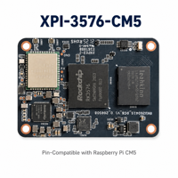 Alternativa a Raspberry Pi CM5, Módulo SoM de Grado Industrial RK3576 con CAN Bus, 8GB LPDDR5, 64GB EMMC, WiFi 6, Gateway de IA de Borde, Módulo Drop-in