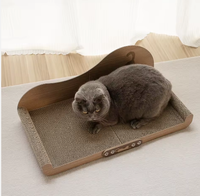 Vente chaude Canapé pour chat en carton ondulé résistant aux griffes Planche à gratter pour chat Meubles pour animaux de compagnie