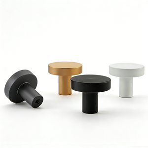 Round Furniture Handles For Drawers Bathroom Kitchen Storage Cabinet <strong>Pulls</strong> Wardrobe Shoe Cupboard Door <strong>Knob</strong> - Product Image 1