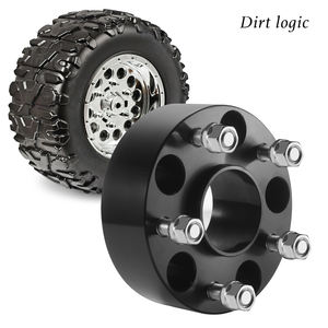 Paire d'adaptateurs d'entretoises de roue en aluminium 5x5, motif de boulon de 2 pouces d'épaisseur pour <span class=keywords><strong>Jeep</strong></span> Wrangler JK & Grand <span class=keywords><strong>Cherokee</strong></span> WK & XK & WJ 2007-2018 - Product Image 2