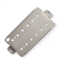 Grosir 49.2mm 50mm 52mm nikel perak Humbucker gitar leher jembatan Pickup Baseplate dengan 50/52mm tiang spacing