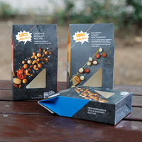 Caja de Cartón Personalizada para Pizza Congelada de 8, 10 y 12 Pulgadas para Venta al por Menor