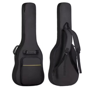 Échantillon gratuit : Housse de guitare rembourrée 6 mm, sac à dos rembourré, étui souple pour guitare, sangle de cou durable, pour les voyages et les performances - Product Image 1