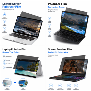 ฟิล์มโพลาไรเซอร์สำหรับจอ LCD แล็ปท็อปขนาด 16.5 นิ้ว ทนทานเป็นพิเศษ หนา 0.10 มม. มุมมอง 45 องศา และ 135 องศา เพื่อความคมชัดของจอแสดงผลสำหรับการเล่นเกม - Product Image 6