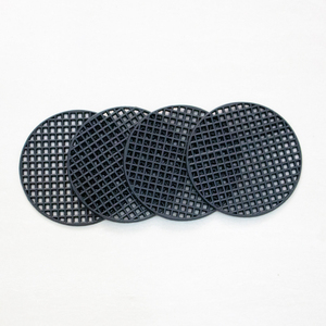 Malla inferior de <span class=keywords><strong>maceta</strong></span> suculenta, malla redonda antifugas, almohadilla de drenaje transpirable, junta inferior de hoja de plástico de malla - Product Image 2