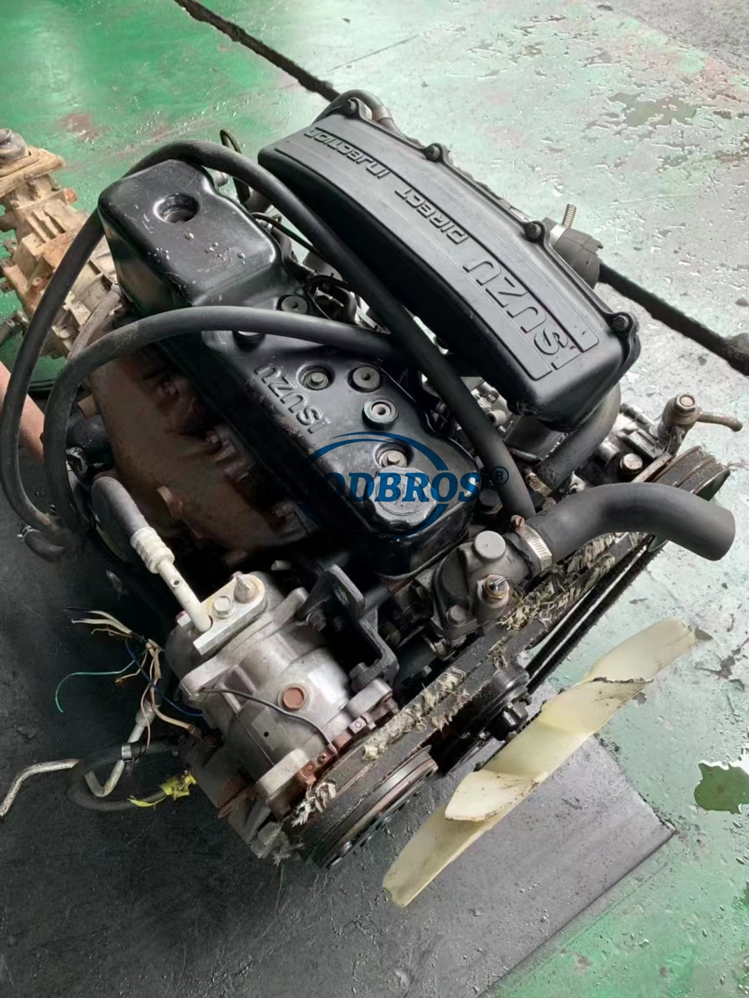 Used Japanese 4JB1 Isuzu Engine - Non Turbo Diesel Power