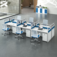 Tables de travail modulaires pour bureaux, mobilier de bureau pour groupes, mobilier unifié