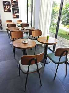 Industriale-grado <span class=keywords><strong>Vintage</strong></span> <span class=keywords><strong>tolix</strong></span> sedia da <span class=keywords><strong>tavolo</strong></span> Set in legno di pino con pannello di stile durevole a buon mercato per ristorante pranzo soggiorno uso - Product Image 4