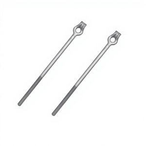 Boulons de fondation <span class=keywords><strong>à</strong></span> tête annulaire galvanisés <span class=keywords><strong>à</strong></span> chaud en stock pour fabricants, chevilles <span class=keywords><strong>d</strong></span>'<span class=keywords><strong>ancrage</strong></span> pour câbles de tension, tiges de câble de tension encastrées, anneaux de levage - Product Image 1