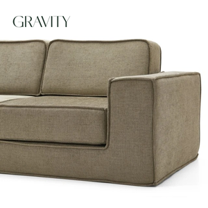 Divano Letto a Tre Posti Morbido e Popolare con Rivestimento in Tessuto per <span class=keywords><strong>Soggiorno</strong></span> <span class=keywords><strong>Moderno</strong></span>, Vendita all'Ingrosso di Fabbrica - Product Image 4