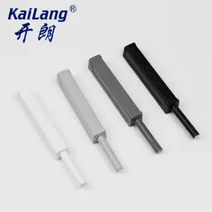 Lacth Cupboard Door Catch Magnetic Rebound Device To Open Plastic Nail Buffer Cabinet Door Damper Cabinet Latches Lock