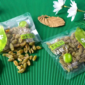 wholesale high quality organic dried fruit no additives rich in nutrition in bulk sales of sweet and sour candied green raisins
