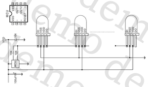 Nuovo arrivo GRBW forma personalizzata trasparente/diffuso 6000-7000K controllo punto indirizzabile LED diodo <span class=keywords><strong>5mm</strong></span> - Product Image 5