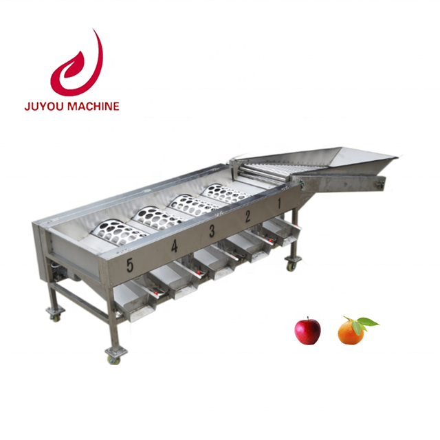 Vegetable Fruit Classifier 1000kg/h Potato Onion Grading Machine Size Sorting Machine Price