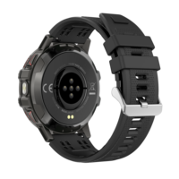 SK185 1.75 pouces Smartwatch pour Fitness en plein air BT appel surveillance de l'oxygène sanguin 1000mAh grande batterie pour les utilisateurs Android IOS hommes