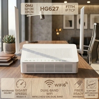 Sumavision HG627 FTTH IP TCP ONU GPON EPON XPON Módem Gateway Industrial IoT 4 en 1 con WIFI6 de Doble Banda Gigabit de Banda Ancha