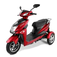 Ce-Zertifizierung 500w Moped Elektro roller für Erwachsene 3-Rad 2-Sitzer Behinderten roller Mobiler Elektromobil