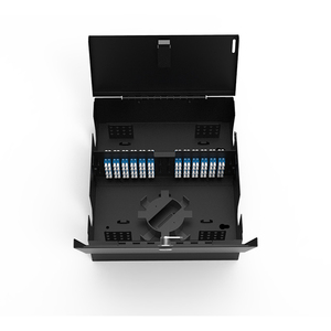 Caja Terminal de Fibra Óptica KNC WP6204 de Acero para Montaje en Pared, 5G/<span class=keywords><strong>LAN</strong></span> Inalámbrico, 96 Núcleos, LC/SC, Puertas Dobles, Solución FTTX - Product Image 3