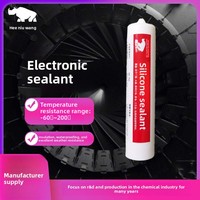Scellant en silicone neutre haute température pour composants électroniques, moteurs, feux de véhicules, isolation du verre, étanchéité