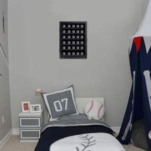Boîte de présentation murale en bois pour médailles de champion, avec serrure, pour collection - Product Image 6