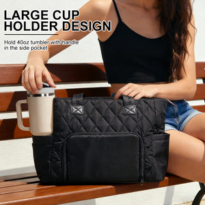 Work Laptop Tote <strong>Bags</strong> with Insulated Food Compartment, Lightweight Puffer Lunch Tote <strong>Bag</strong> for Business Office Teacher <strong>Nurse</strong> - Product Image 5