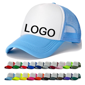 Высококачественная унисекс спортивная модная дышащая кепка-тракер с 3D-вышивкой и полноцветной печатью на заказ - Product Image 1