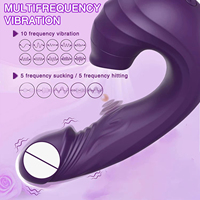 Intensiver Saugvibrator Interaktiver Vakuum-Puls-Stimulator für Weiblichen Orgasmus Realistische Textur G-Punkt-Stimulator J-Form Erwachsenen-Sexspielzeug